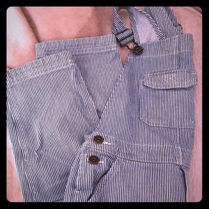 Blue striped Duluth suspenders